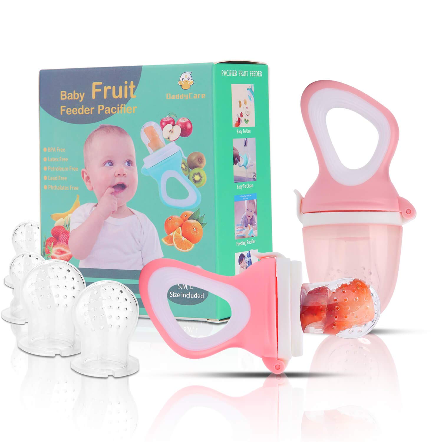 Baby fruit hot sale feeder pacifier target