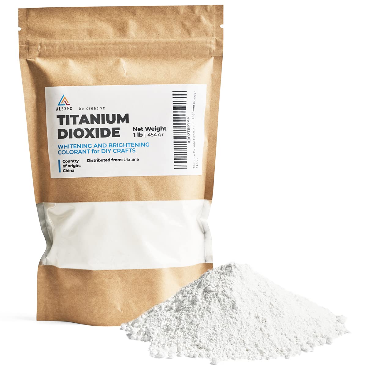 Titanium Dioxide - Pure Titanium Dioxide for Soap - Whitening Colorant for  DIY and Crafts - Titanium Dioxide for Soap Making - Titanium Dioxide Powder
