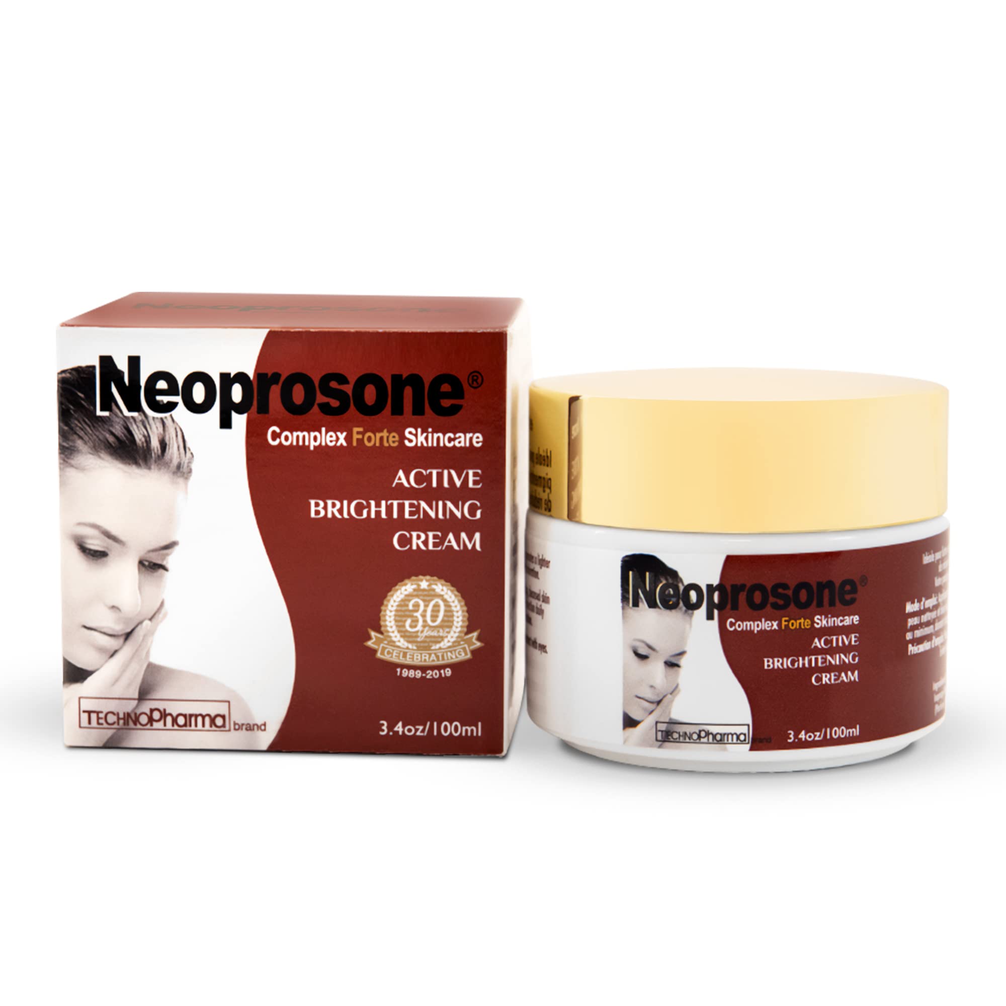 NEOPROSONE Skin Brightening Cream 3.4 Fl oz 100 ml