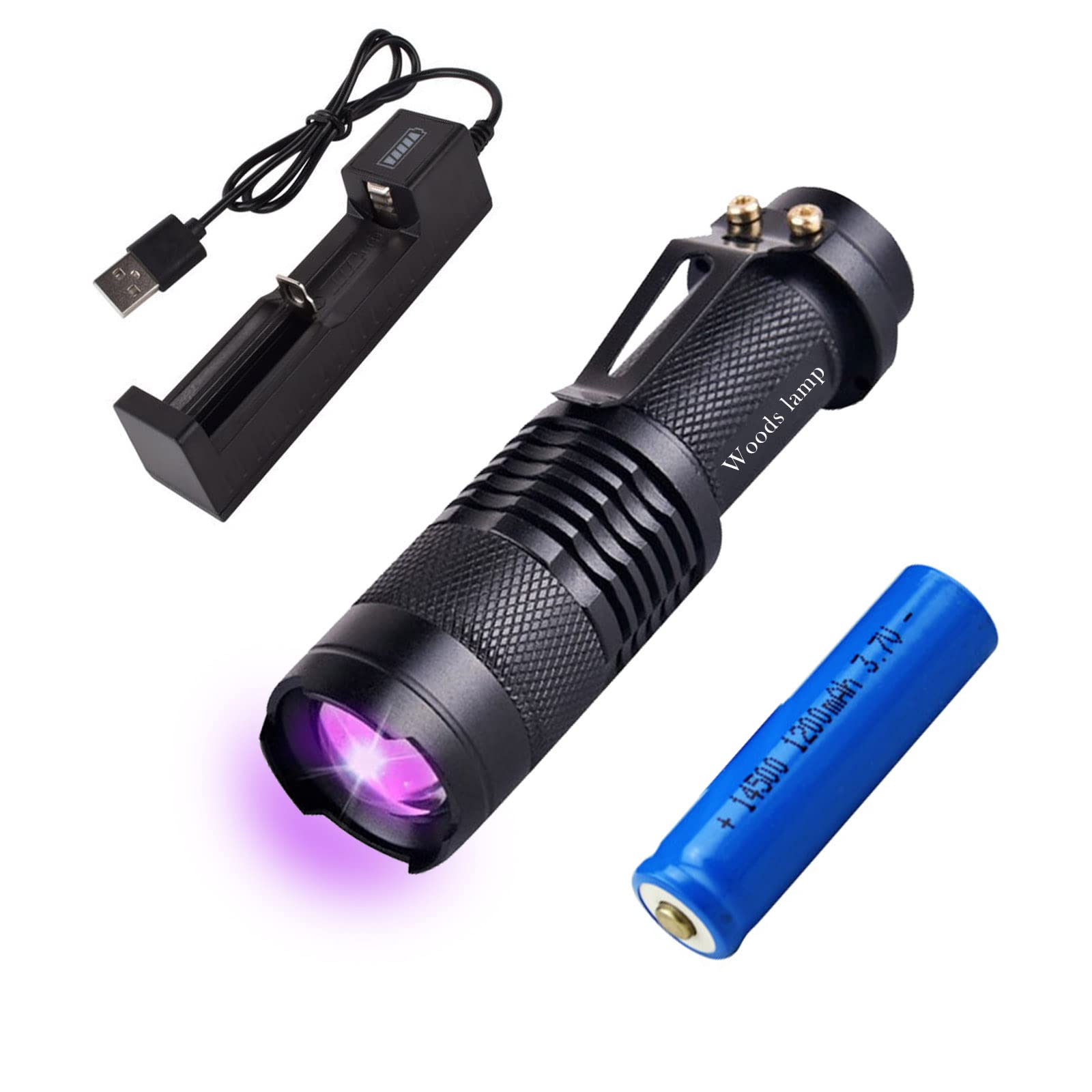 Bright LED Ultraviolet Portable Lamp Handheld 3D Printer UV Resin Curing  Light