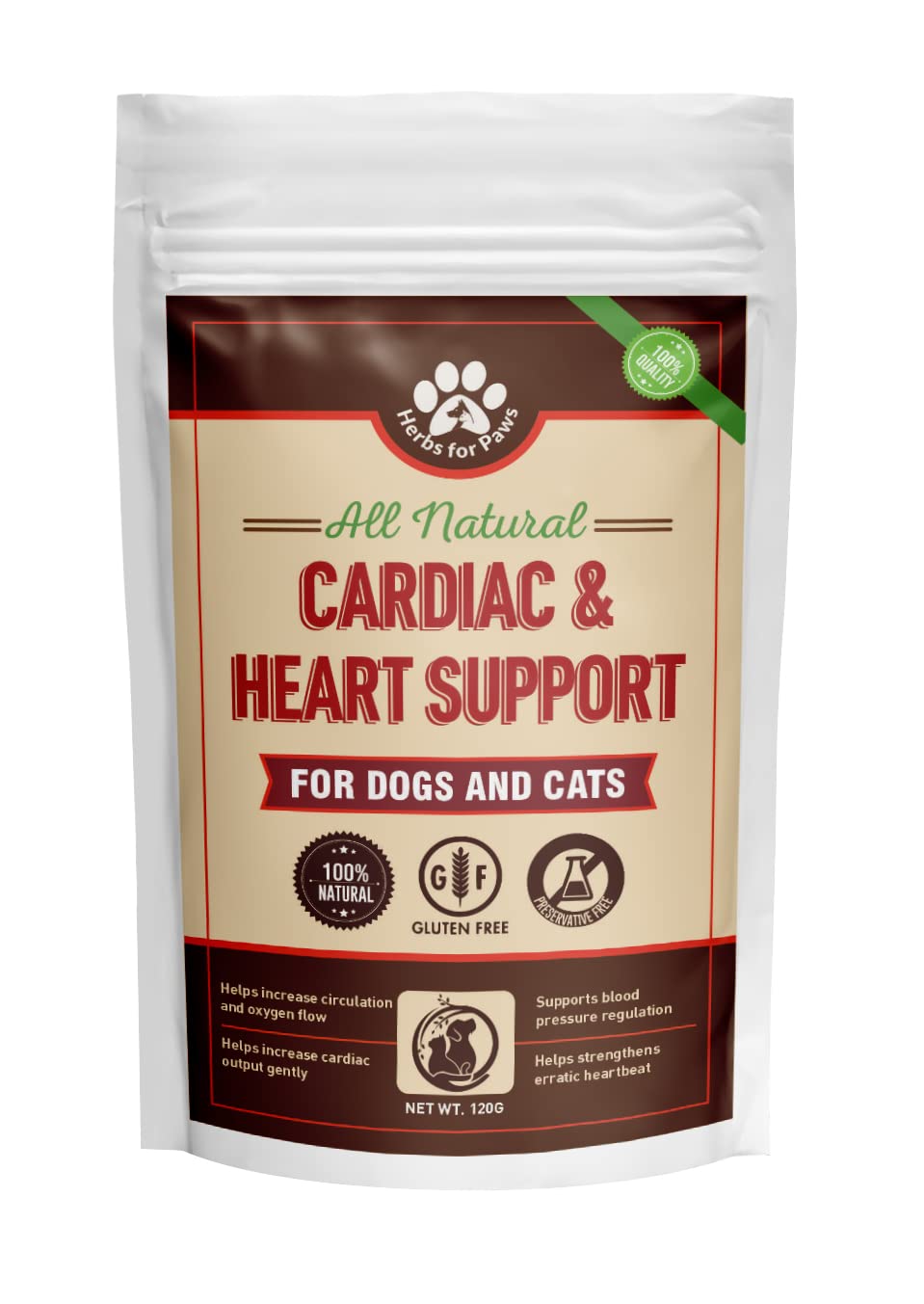 Dog Cardio Strength Heart Murmur Hawthorn Supplement Hawthorne