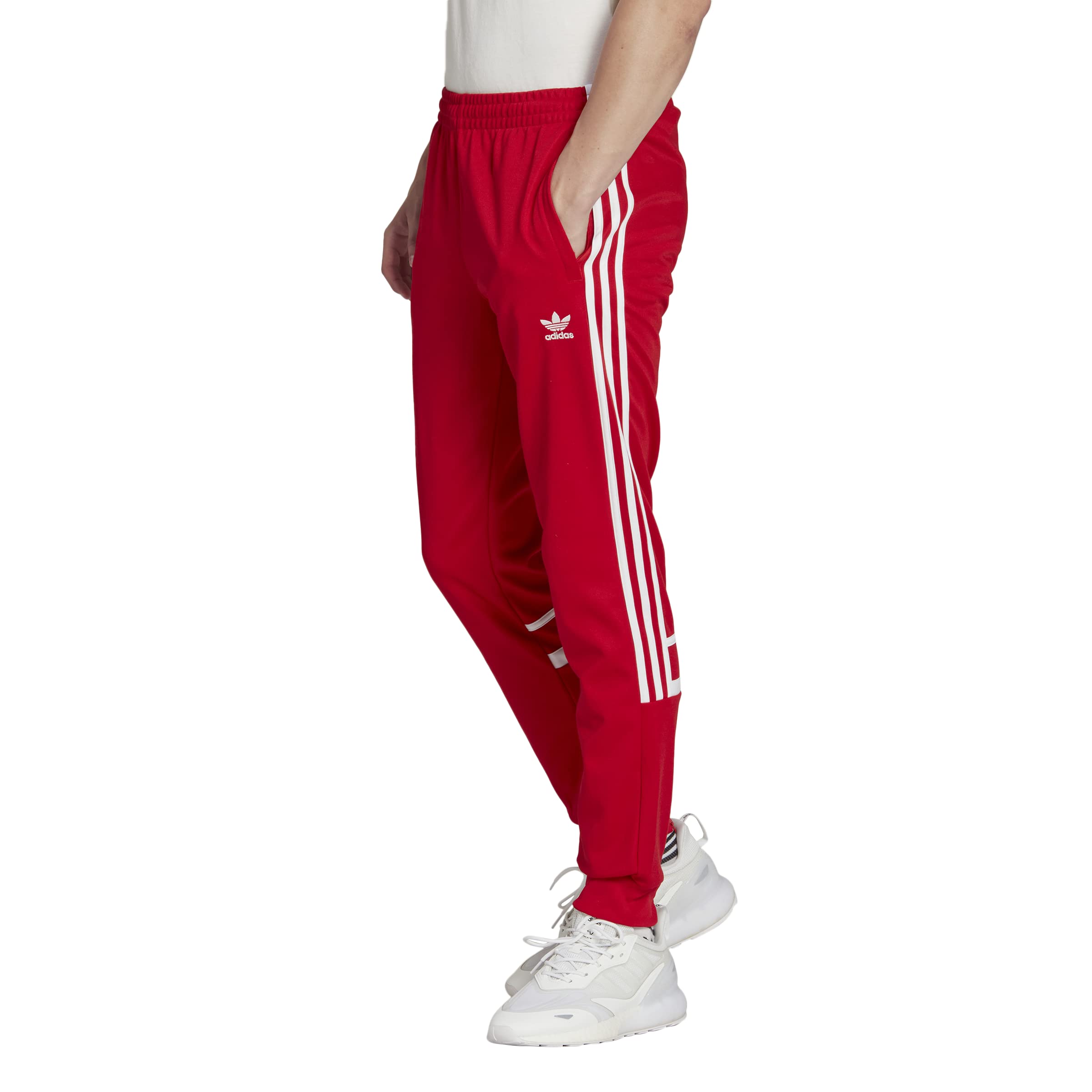 adidas Originals Men\'s Better Pants Medium Challenger Scarlet Adicolor