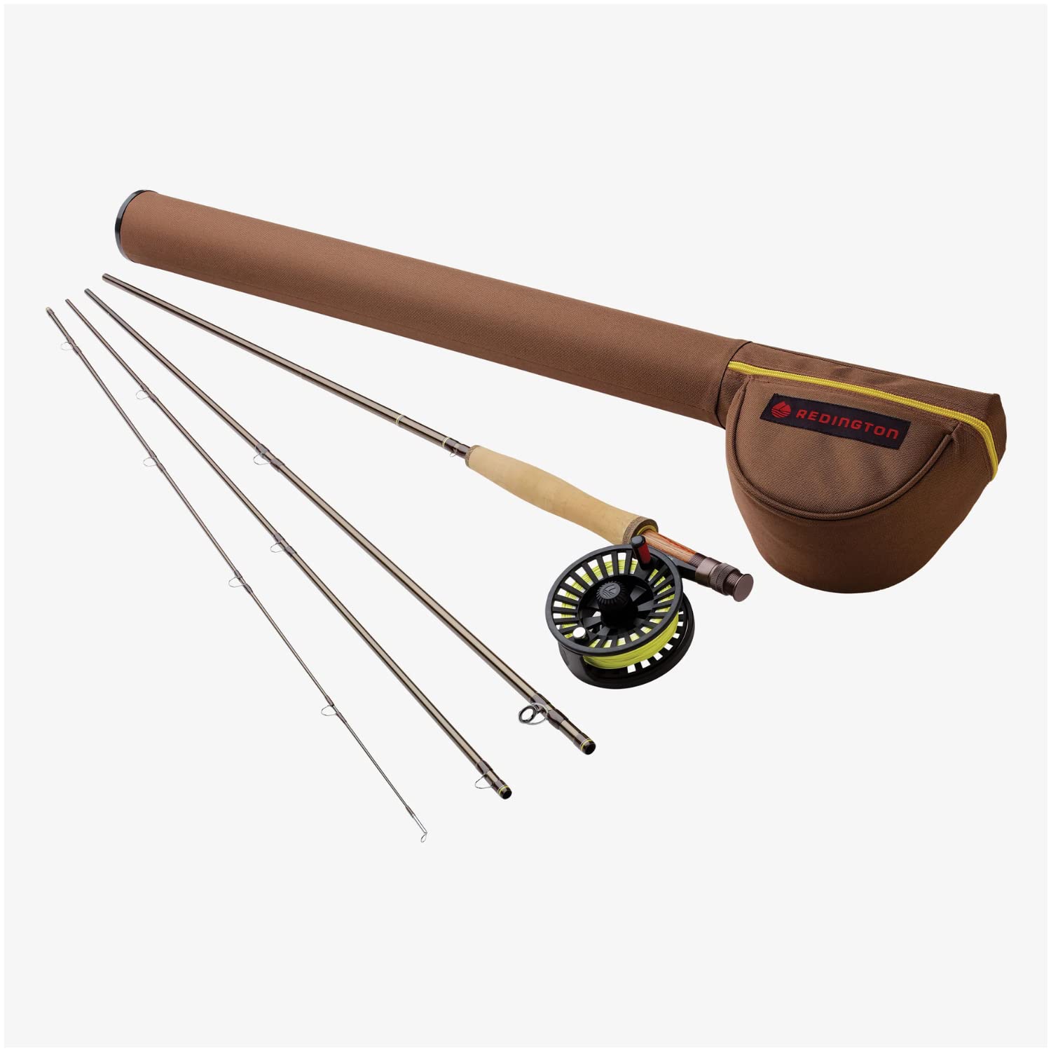 Redington Path Fly Rod Combo Kit with Pre-Spooled Crosswater Reel, Medium-Fast  Action Rod 890-4