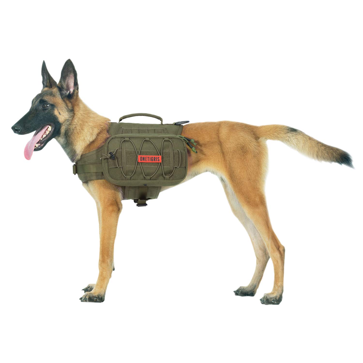 OneTigris Dog Backpack for Medium & Large Dogs, Nylon Backpack for