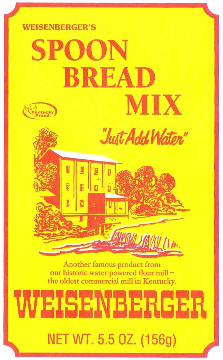 Weisenberger Spoon Bread Mix - Authentic, Old Fashioned, Southern Style  Corn Bread Mix - Made From Non GMO Cornmeal - Traditional Cast Iron  Spoonbread, Corn Bread Muffin, and Corncake - 5.5 Oz 