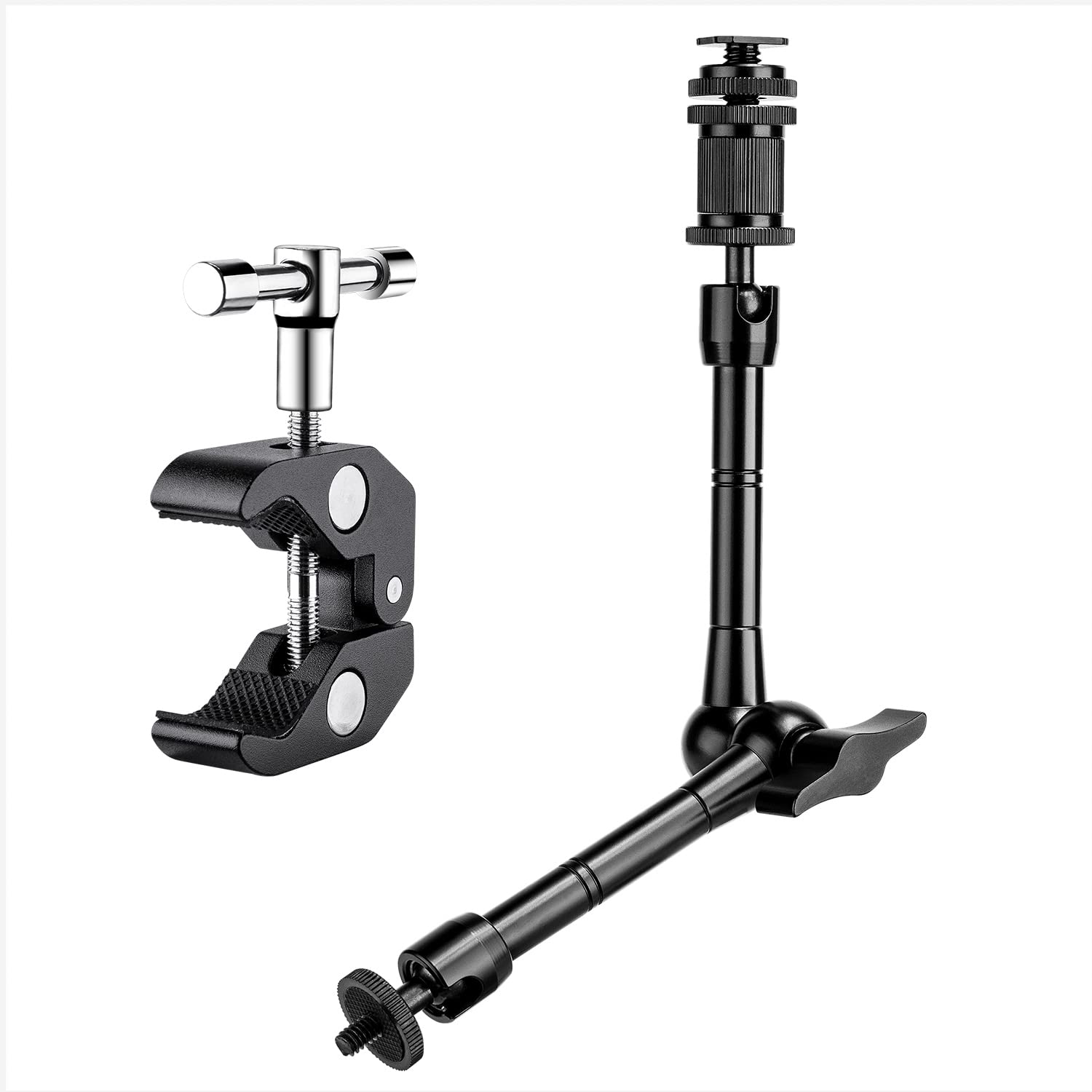 SmallRig 9.8 Inches Articulating Magic Arm+Super Clamp Mount for  Monitor