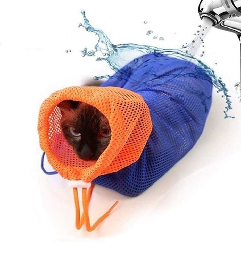FLAWISH Cat Grooming Bag Restraint Cats Nail Clipping Cleaning Bag Pet  Supplies : Amazon.in: Pet Supplies