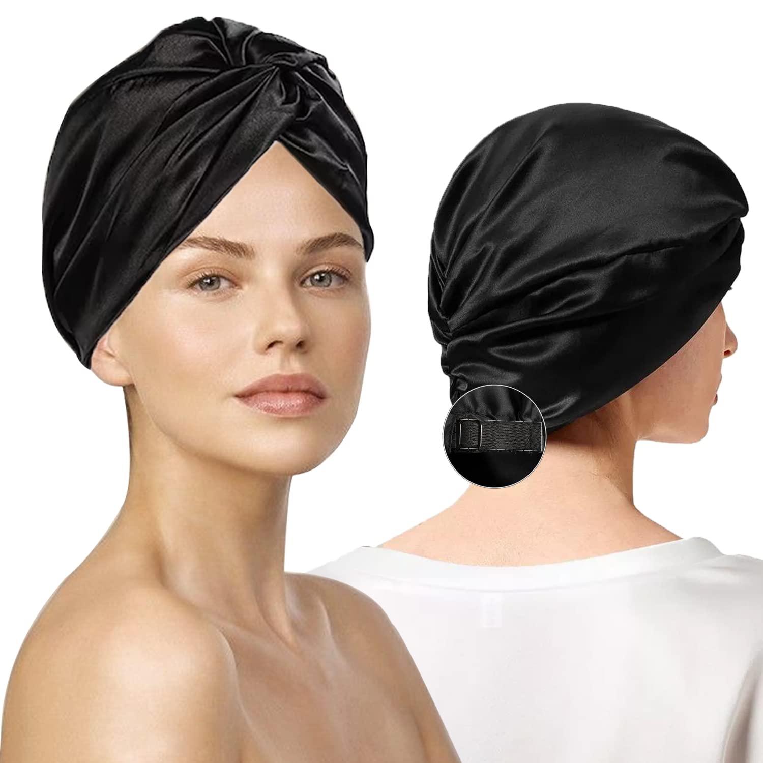 HOW TO MAKE A SATIN BONNET WITHOUT ELASTIC
