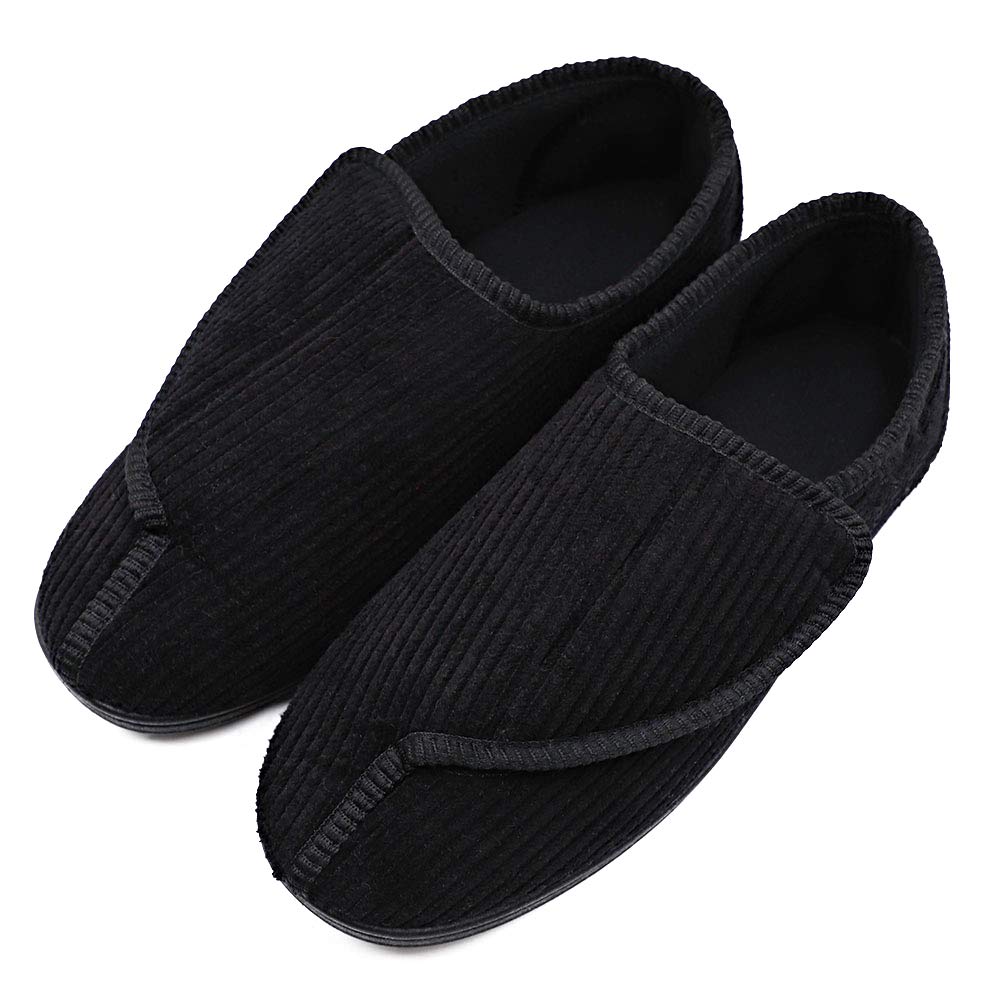 Slippers for elderly with best sale swollen feet