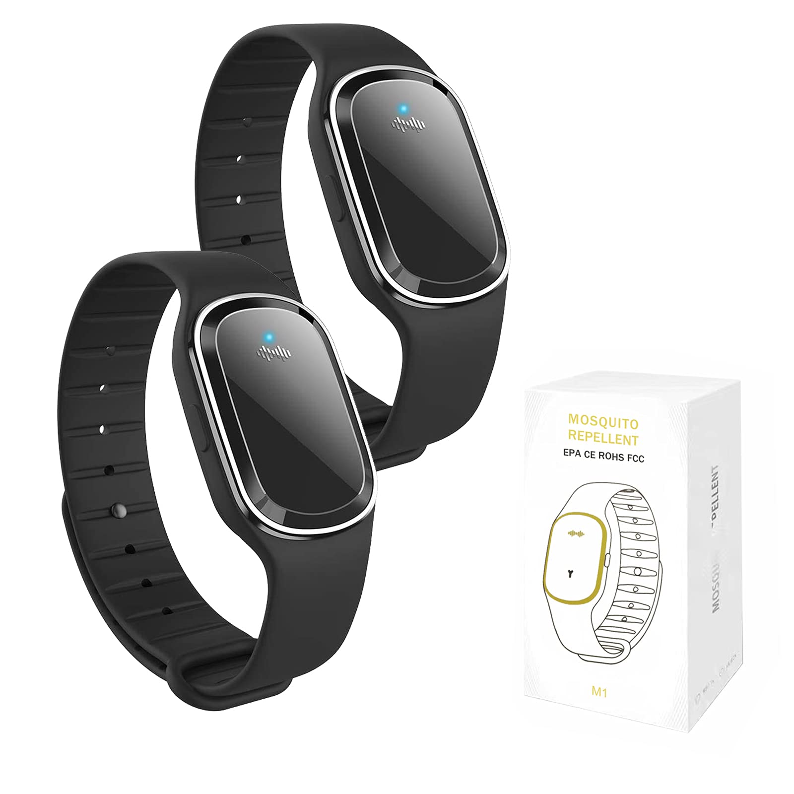 Ultrasonic Mosquito Repellent Bracelet Rechargeable Smart Electronic  Mosquito Repellent Watch Wristband Band for Adult Children with Clock  Function - Walmart.com