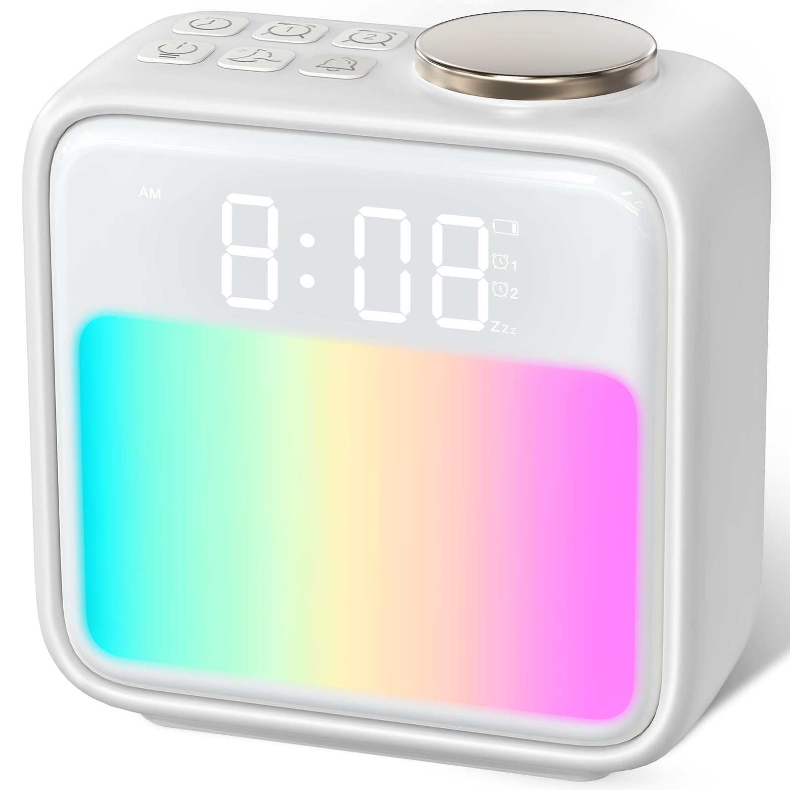 Alarm Clocks for Bedrooms Kids Teens Adults Hatch Alarm Clock for Heavy  Sleepers Adults 6 Wake
