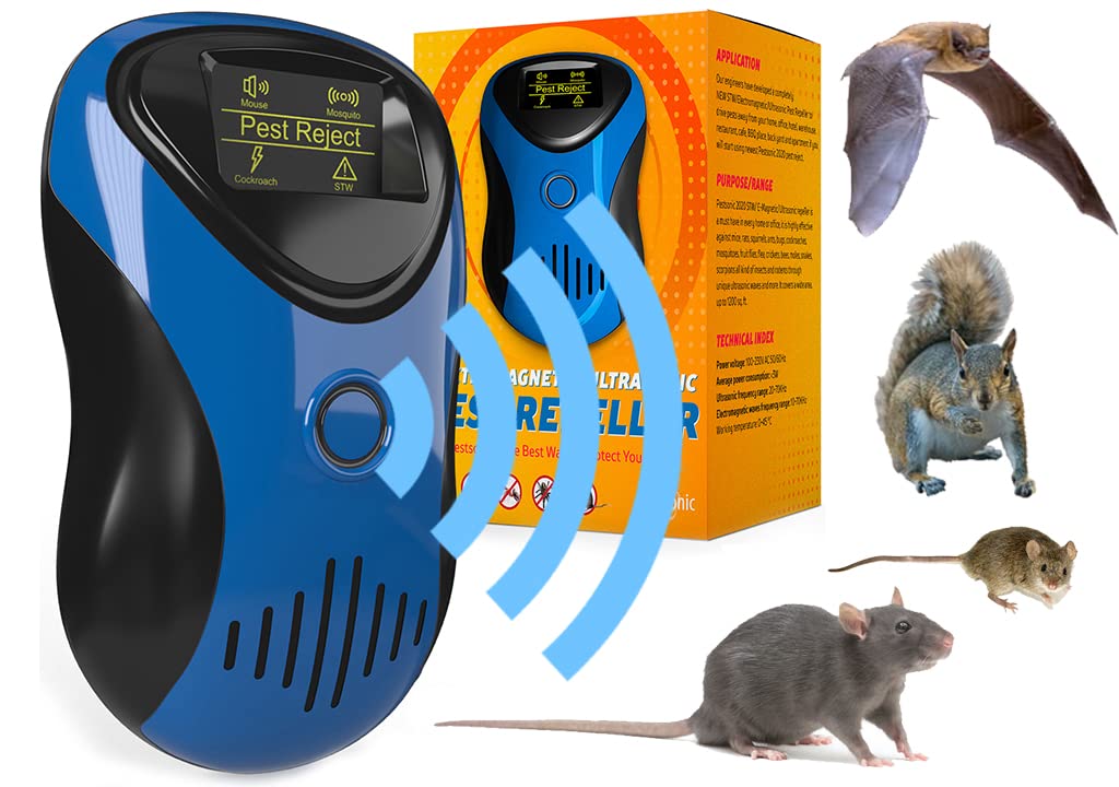Ultrasonic Pest Insect Rodent Repeller Electronic Plug-In Mice Rat