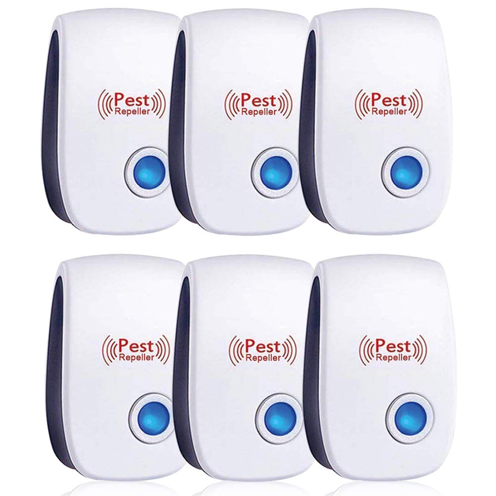 Ultrasonic Pest Control - Rodent Pest Repeller Plug In - Indoor Pest  Repellent - Mouse, Roches, Ants, Spiders, Mosquito Repellent | 600 - 1200  Sq Ft