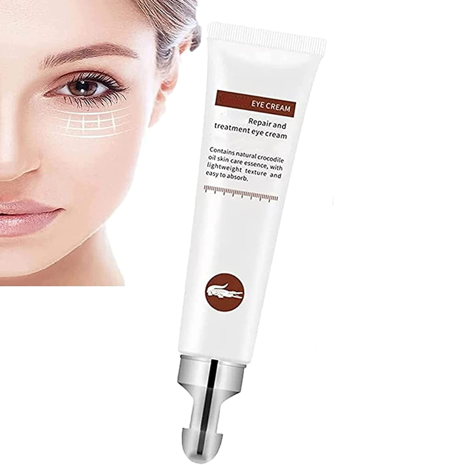 Magic Eye Cream, 28 Seconds to Remove Under Eye Bags Wrinkles Puffiness  Dark Circles and Fine Lines, Anti Aging Eye Cream for Men Women