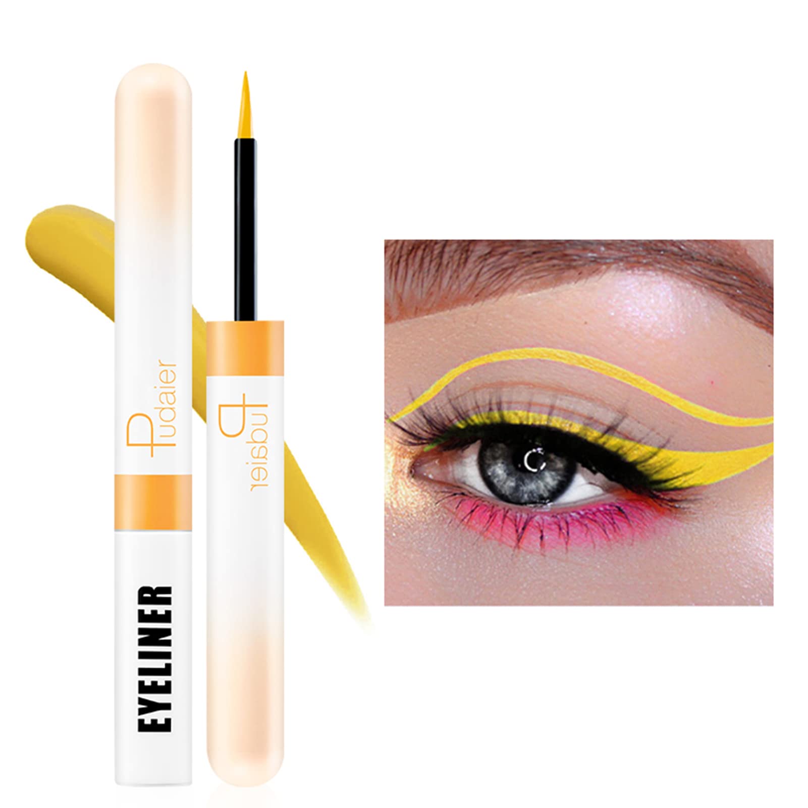 Yellow liquid best sale eyeliner