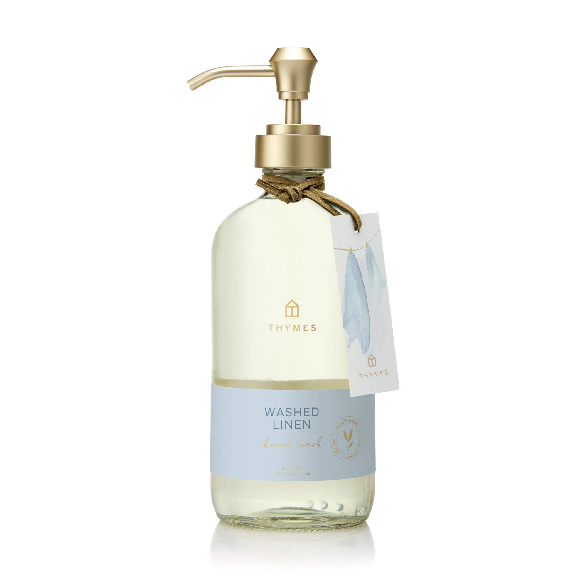 Thymes Hand Wash - 15 Fl Oz - Washed Linen Washed Linen 15 Fl Oz