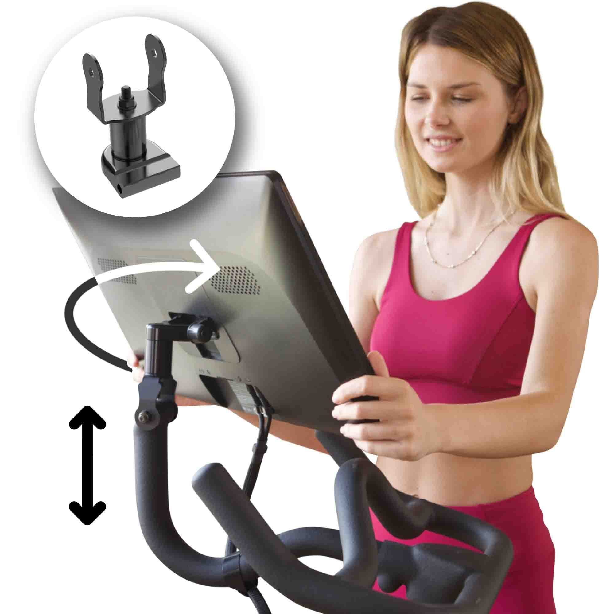 Peloton discount pivot screen