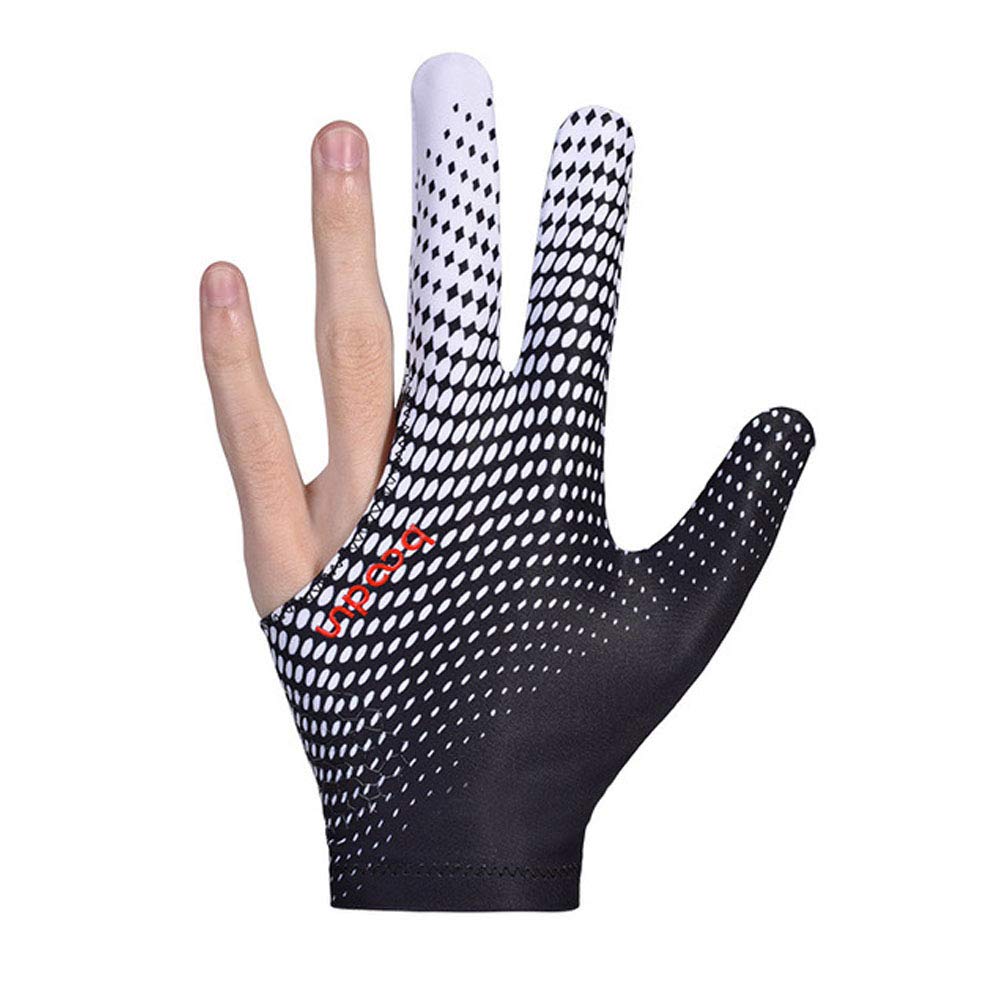 2pcs Pool Table Gloves, 3 Fingers Billiards Training Gloves, Breathable  Slip-proof Elastic Stamped Pool Cue Sports Glove