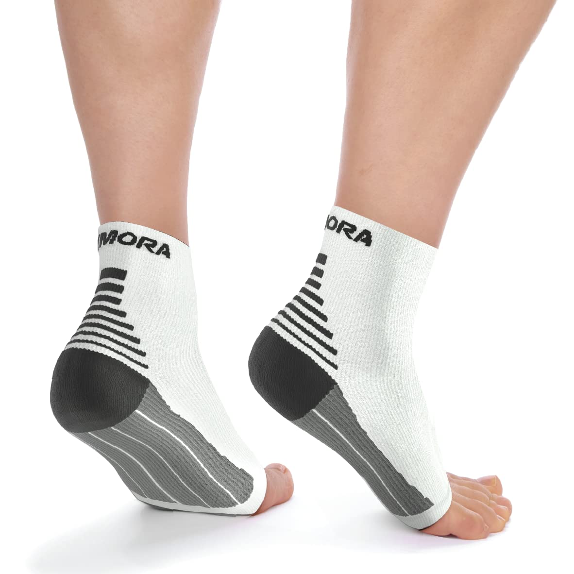 Rymora Plantar Fasciitis Support Socks -Large, Arch, Heel and