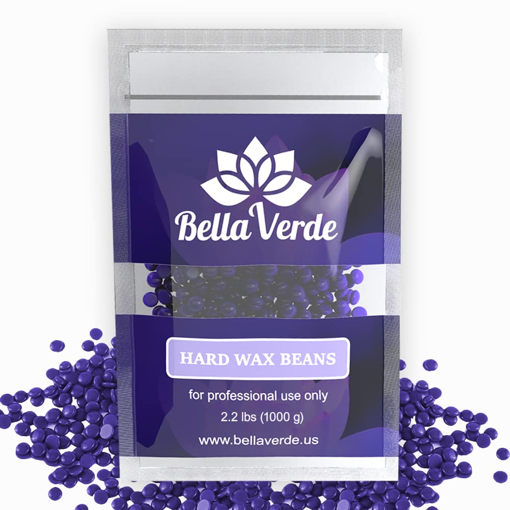  Bella Verde Wax Beans 2.2lb - Hard Wax Beads for Hair