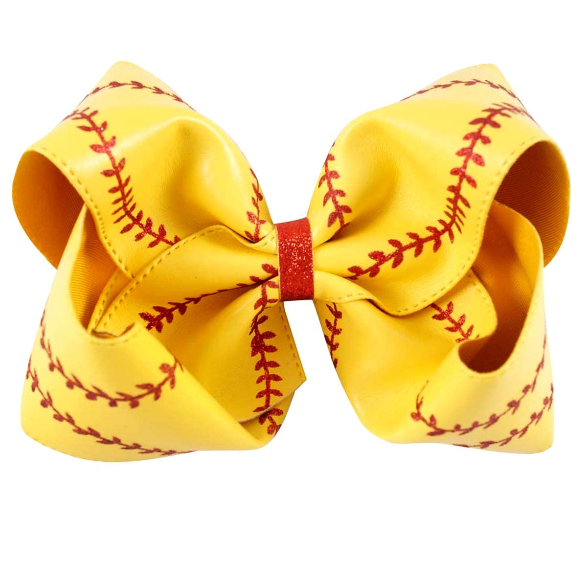 yellow softball, softball ribbon, softball bow, glitter ribbon, glitter  softball, glitter softball ribbon, baseball grosgrain ribbon, ribbon,  baseball, baseball team, softball ribbon, baseball ribbon