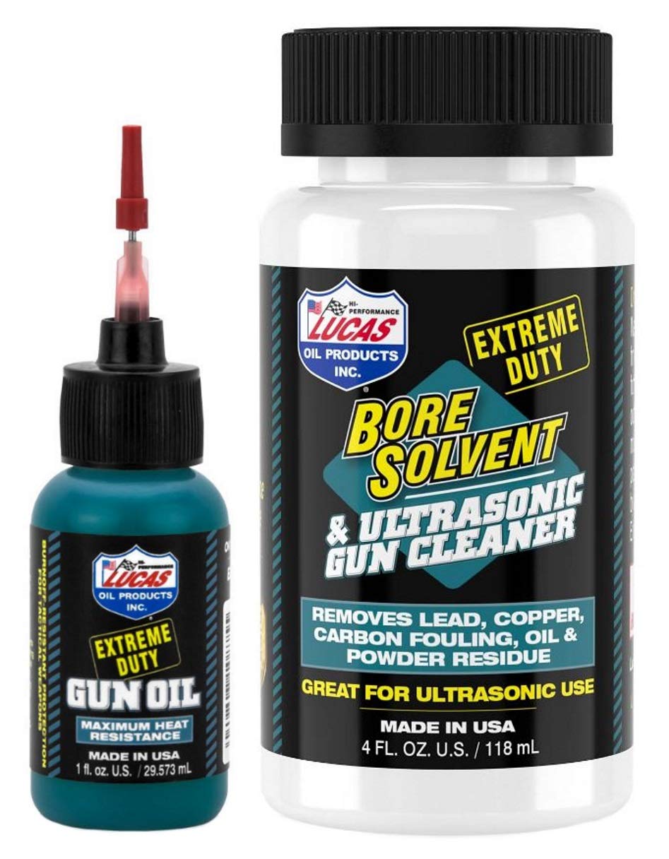 Lucas Oil Extreme Duty Gun Oil is designed for semi-auto rifles, shotguns  and pistols as well as full auto firearms and suppressors