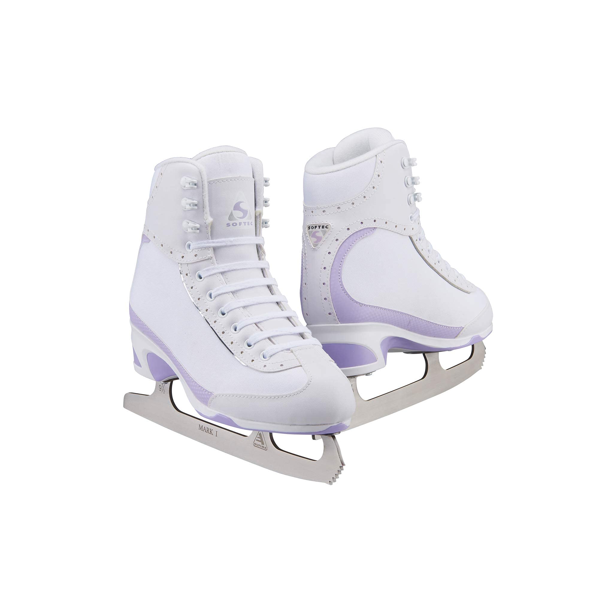 Jackson Ultima Softec Vista Women's/Girls Figure Skates White Adult 8