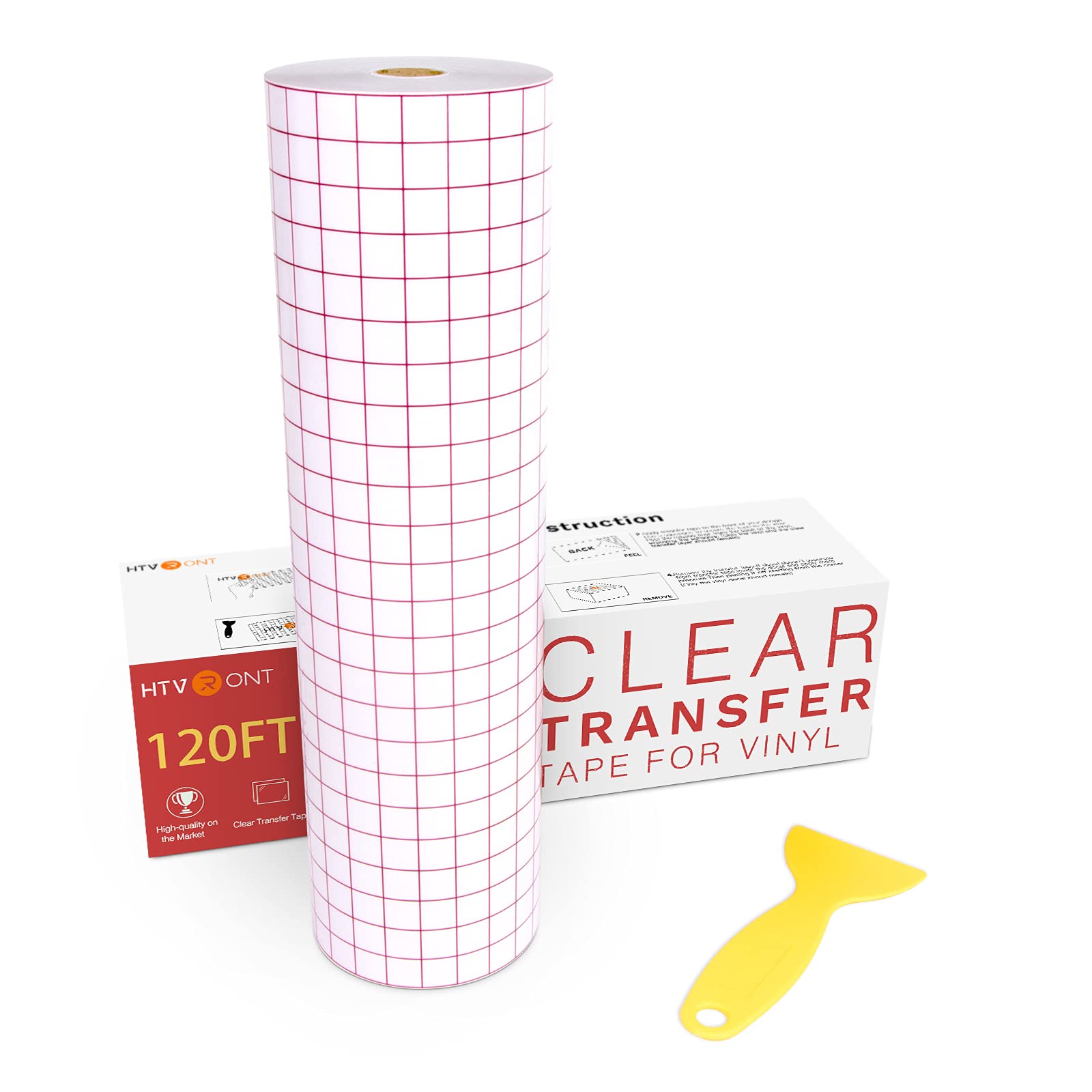 Vinyl Transfer Tape Roll Craft Application Paper For Cricut Decals Signs  Windows Stickers Clear Transfer Paper