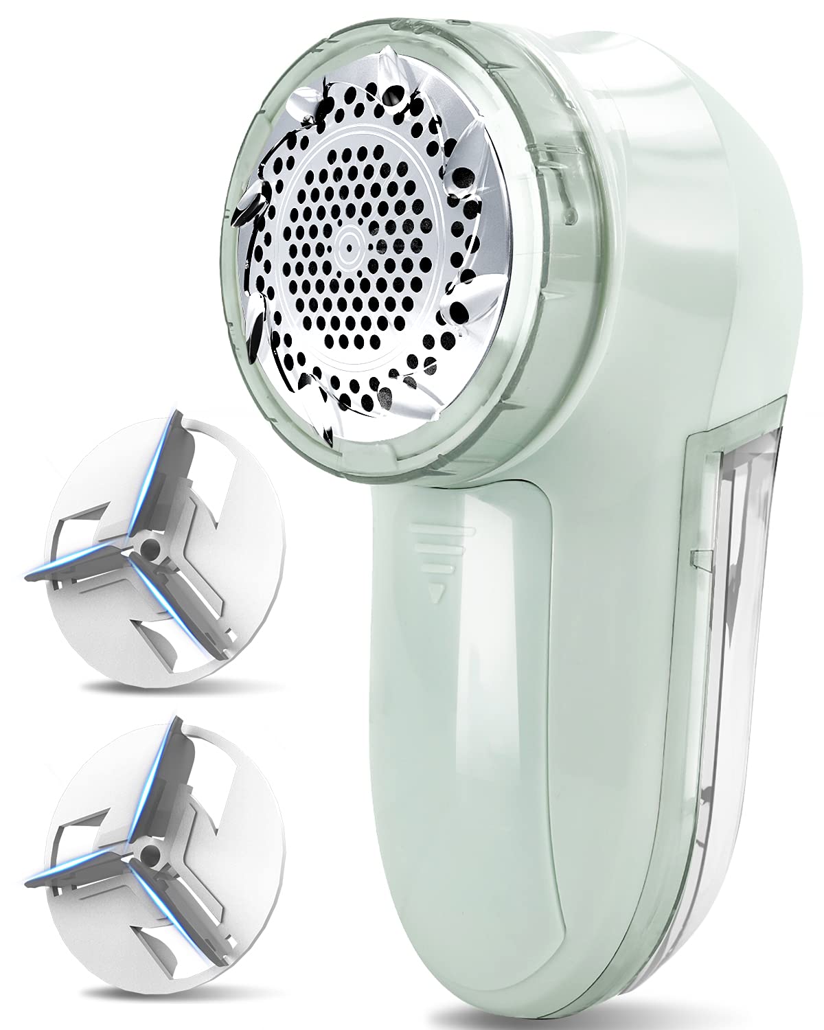 This fabric shaver by Steamery removes pilling and lint