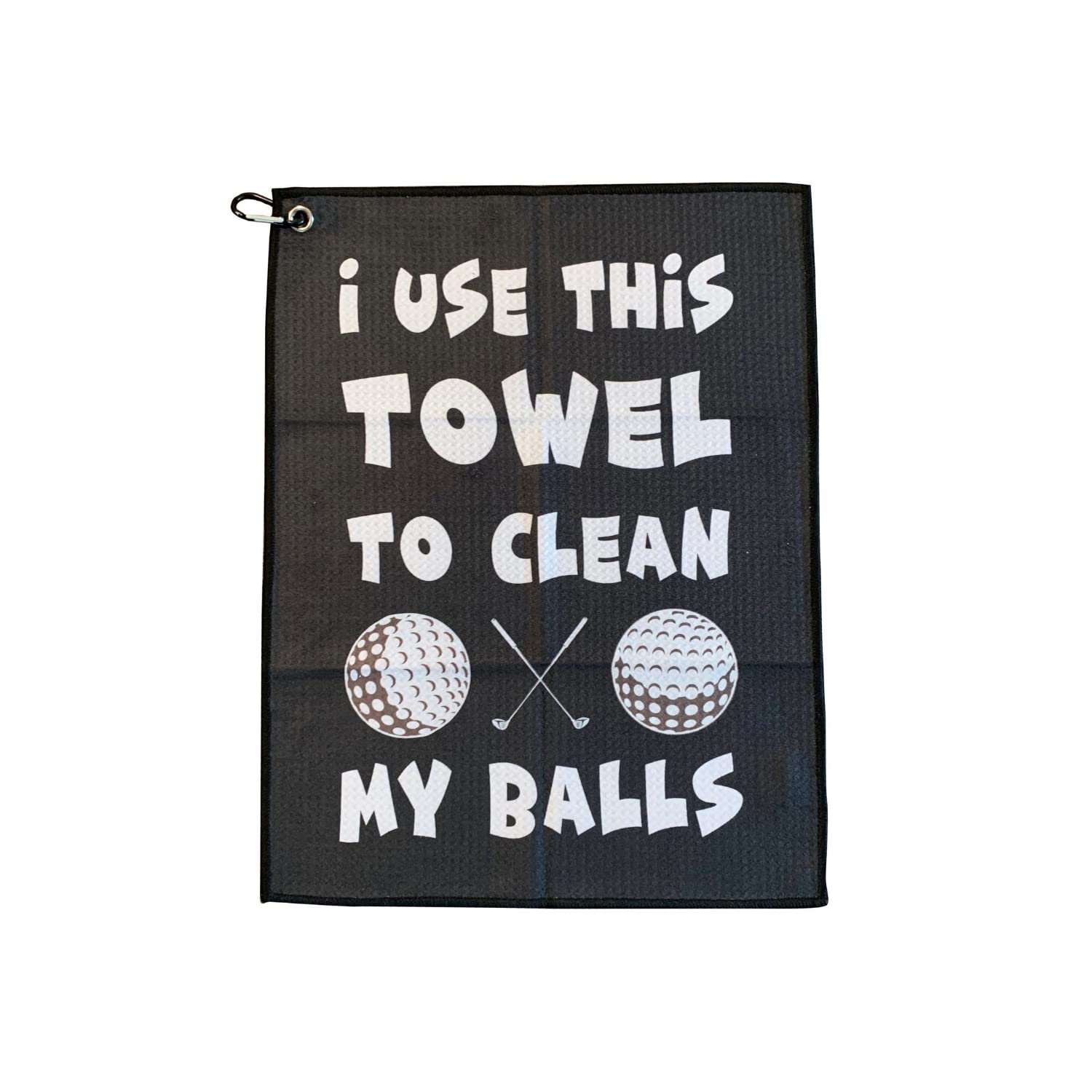 Funny Golf Cleaning Towel Set With Clip For Golf Bags, Funny Gifts For Golf  Fans, Dad, Husband, Boyfriend