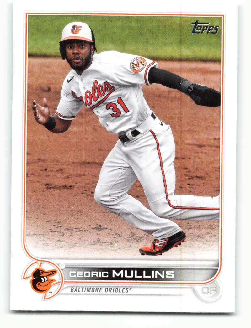 2022 Topps #94 Cedric Mullins Baltimore Orioles Official MLB Baseball  Trading Card in Raw (NM or