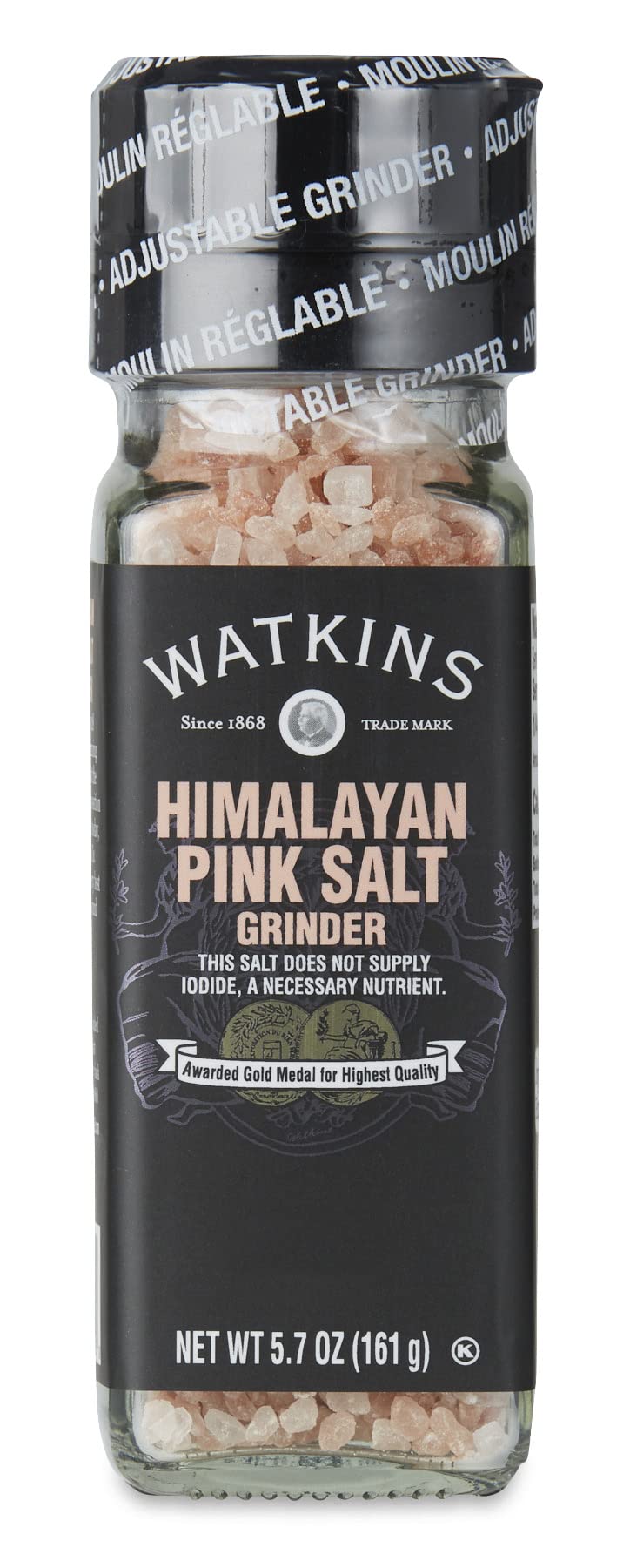 Disposable Himalayan Pink Salt Grinder-4.2 oz