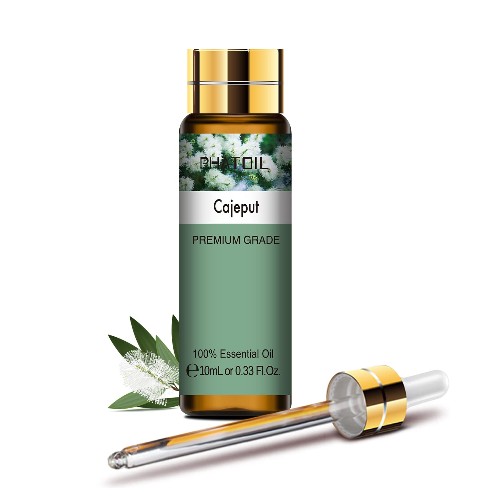 PHATOIL Cajeput Essential Oil 10ML - Undiluted And Cruelty-Free 100% ...