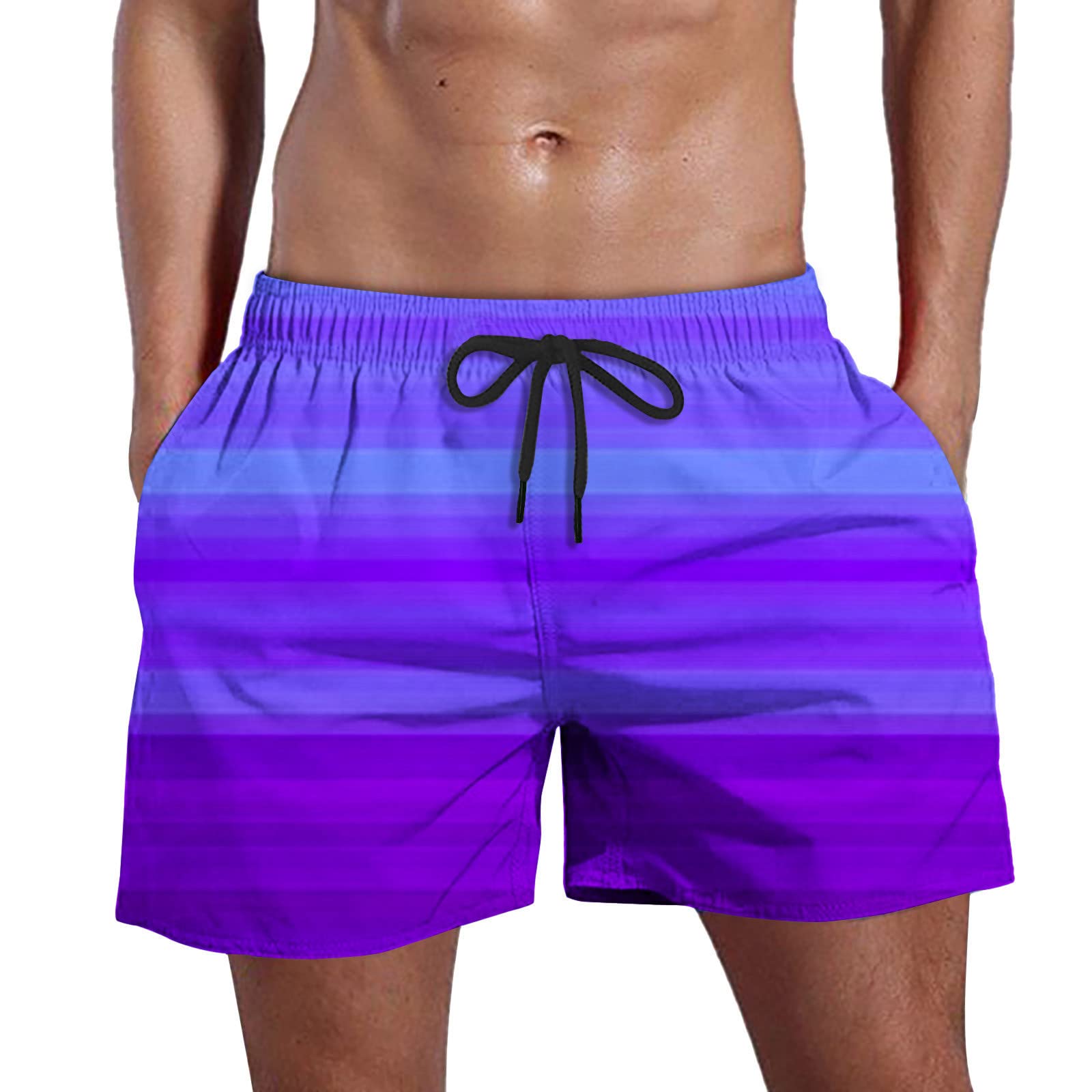 Men's Purple Shorts & Swimwear