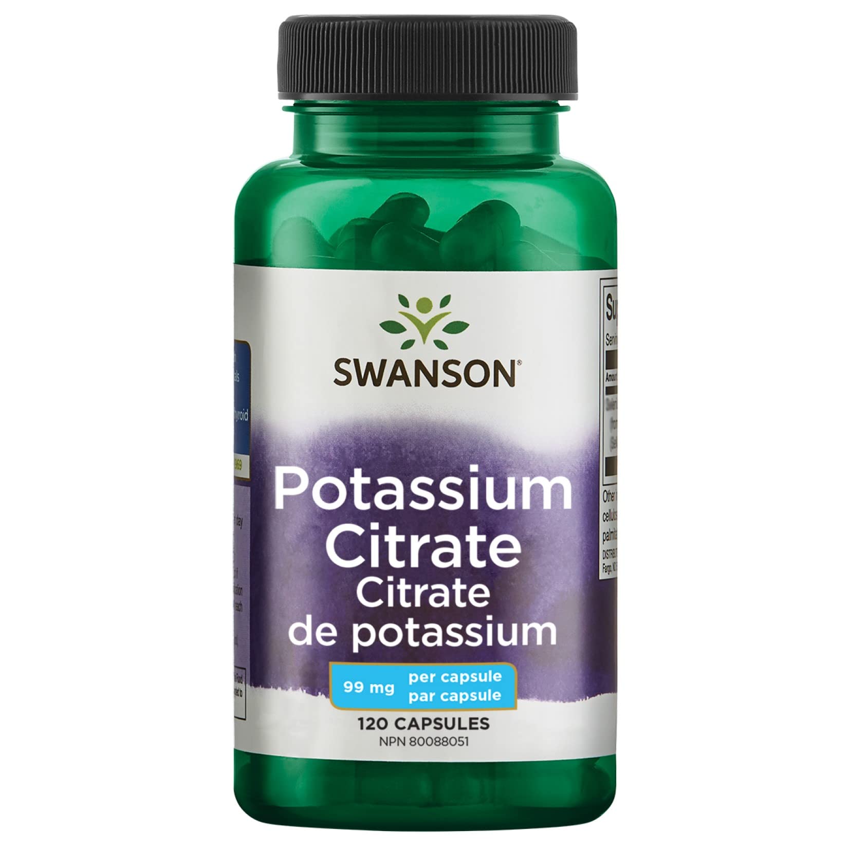 Citrato de Potasio 99 mg - Pure Nature