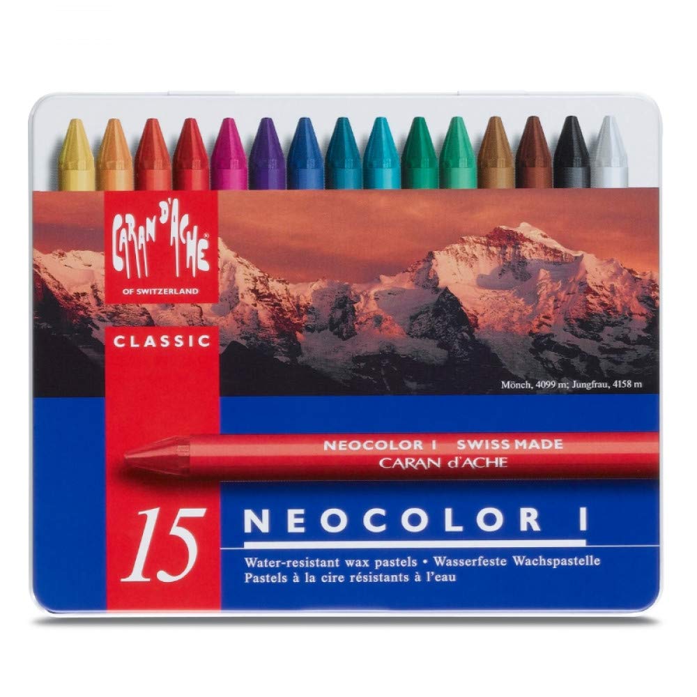 Caran d'Ache : Classic Neocolor I : Assorted Tin of 10