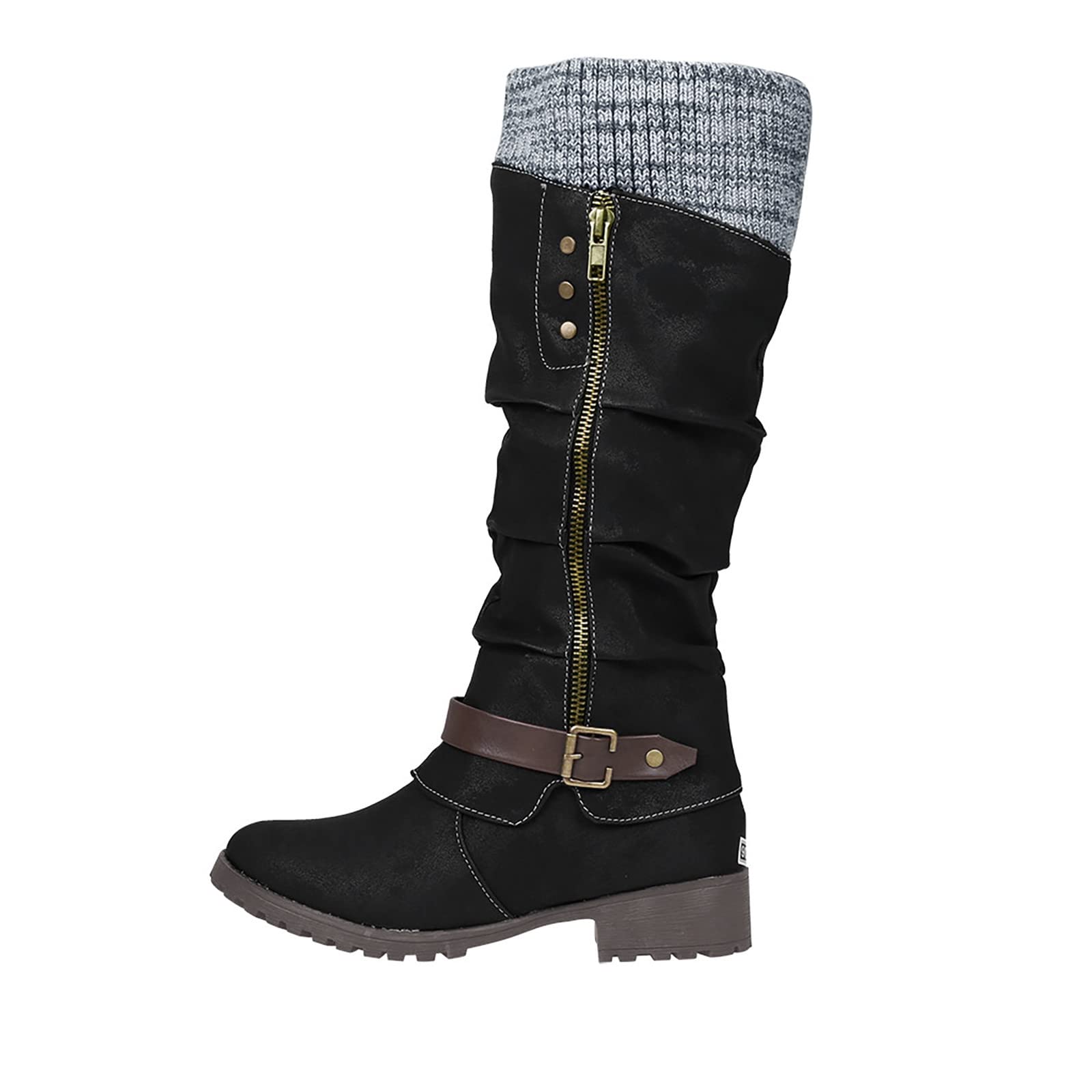 Knee high construction clearance boots