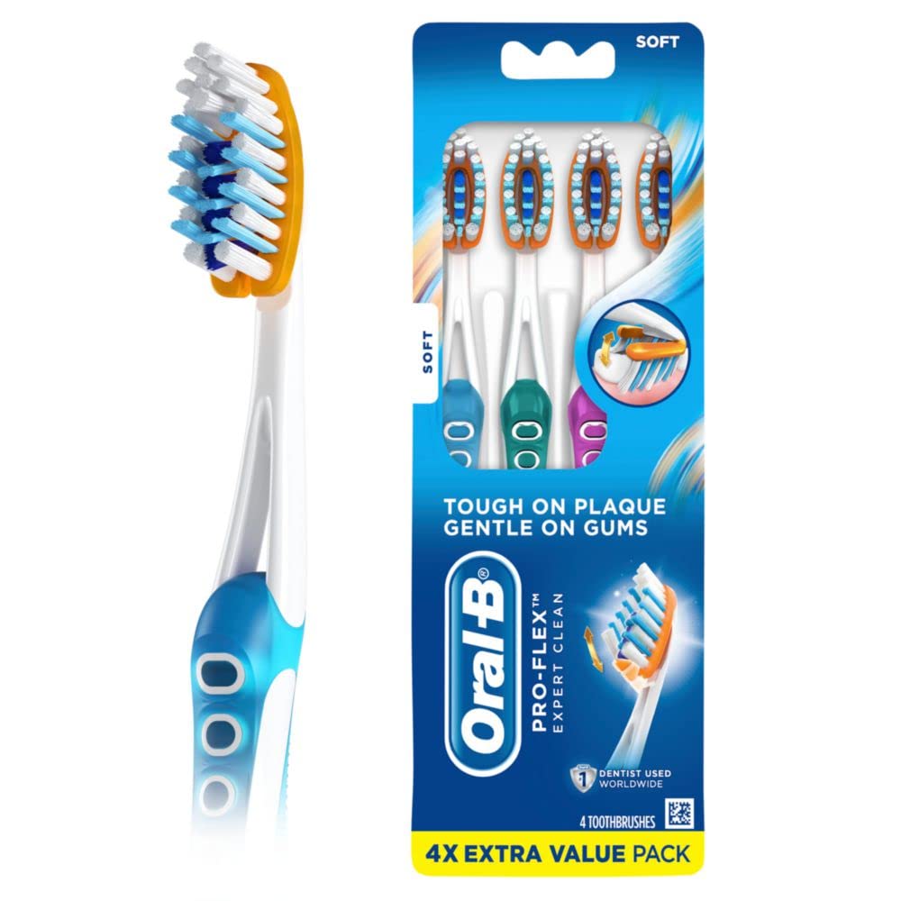  Oral-B Pro-Health Clinical Battery Power Electric Toothbrush,  1 Count (Pack of 1) (Colors May Vary) : Battery Operated Toothbrushes :  Health & Household