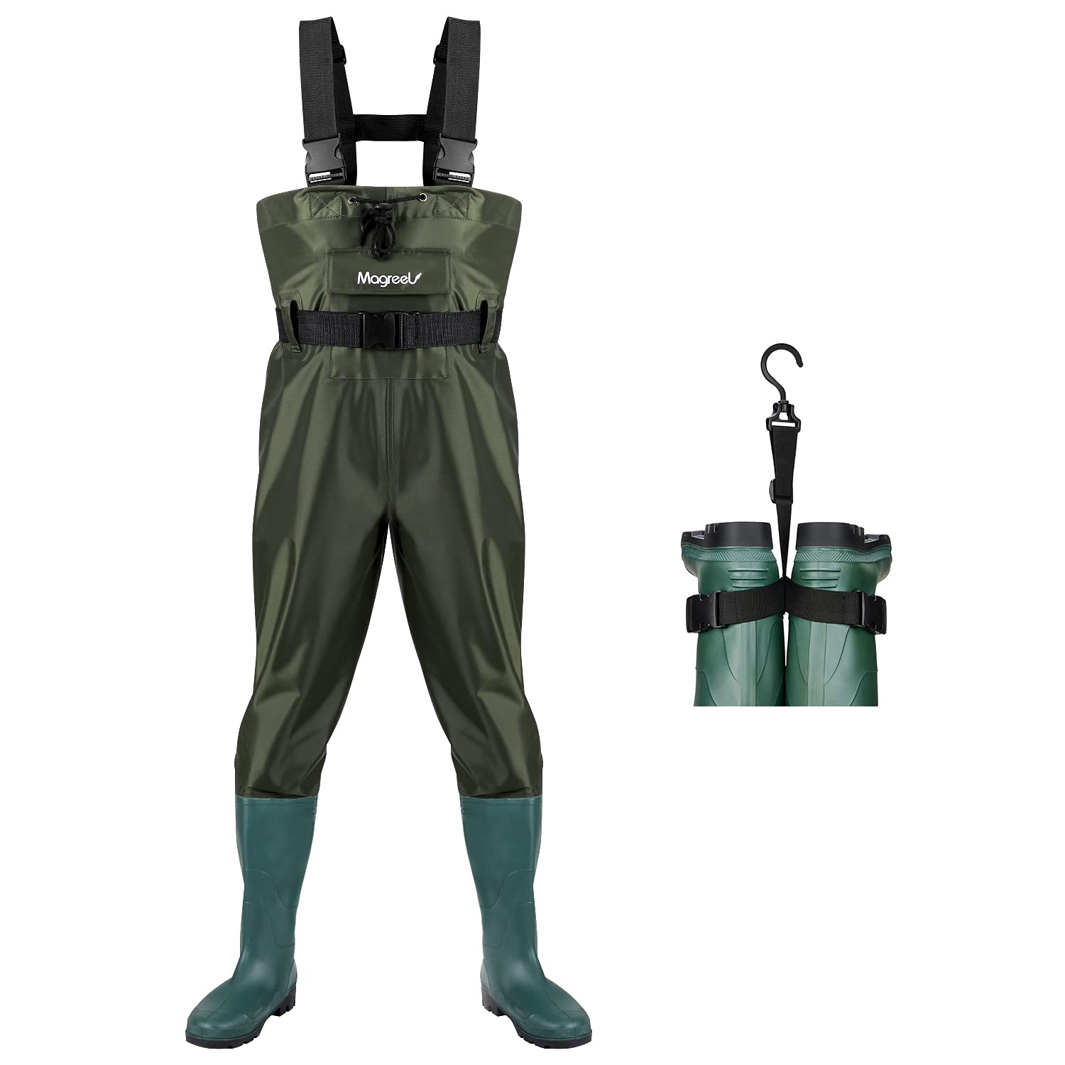 Magreel Chest Waders Hunting Fishing Waders for Men Women with Boots  Waterpro 