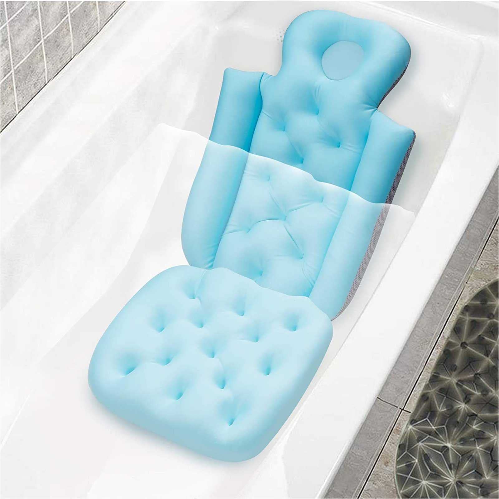Bath Pillow Full Body Bath Tub Pillow Bath Cushion Non-Slip Bath