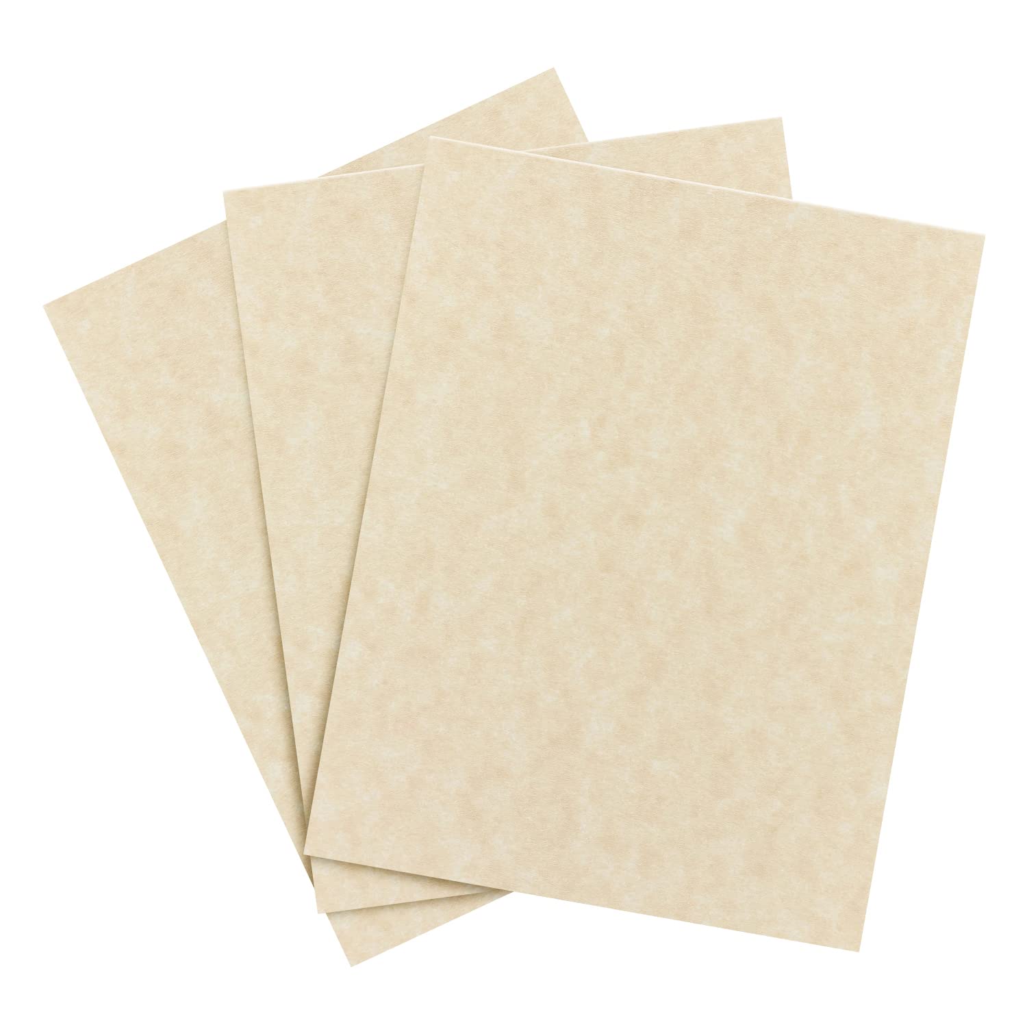 100 Old Age Parchment 65lb Cover Paper Sheets Cardstock Weight