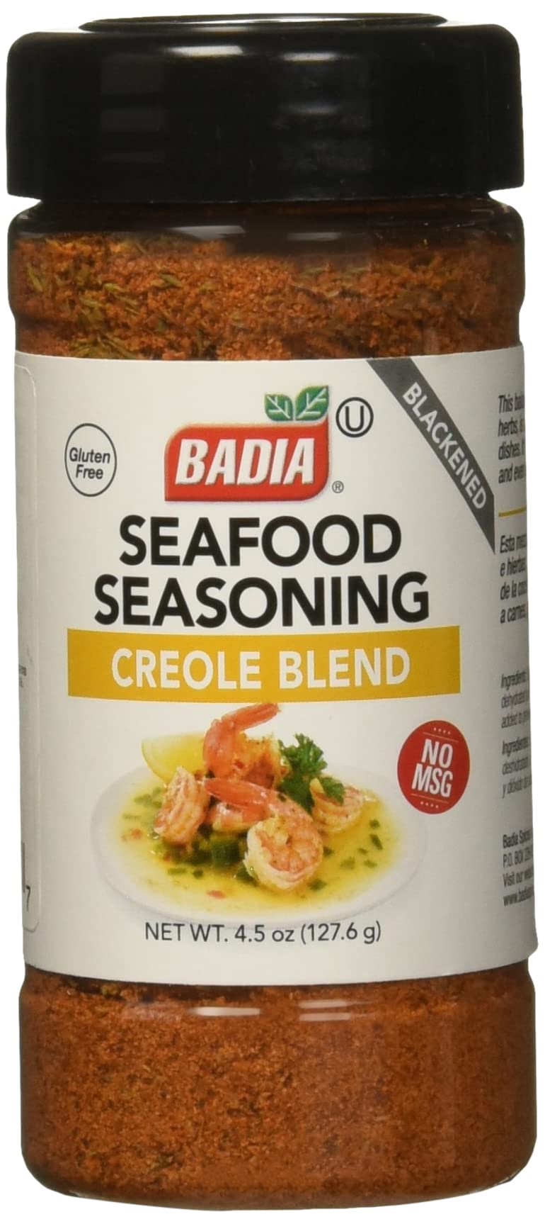 Badia Seafood Seasoning Blackened Creole Blend 4.5 oz