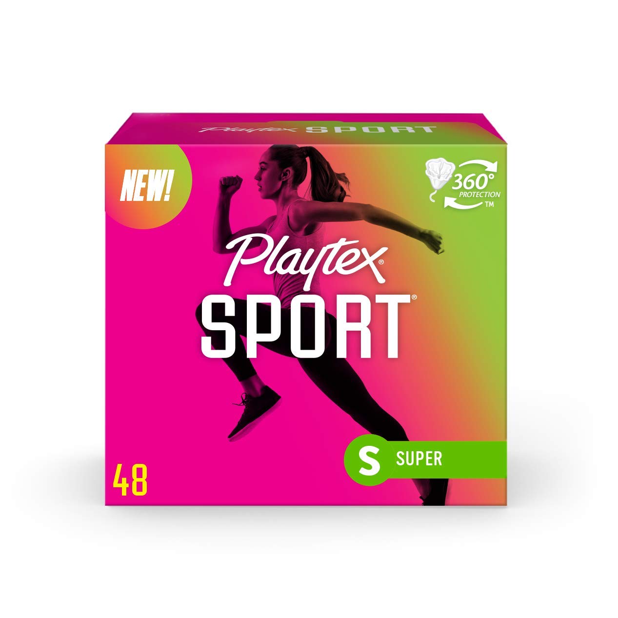 Playtex® Sport® Tampons Super Absorbency Unscented, 48 Count