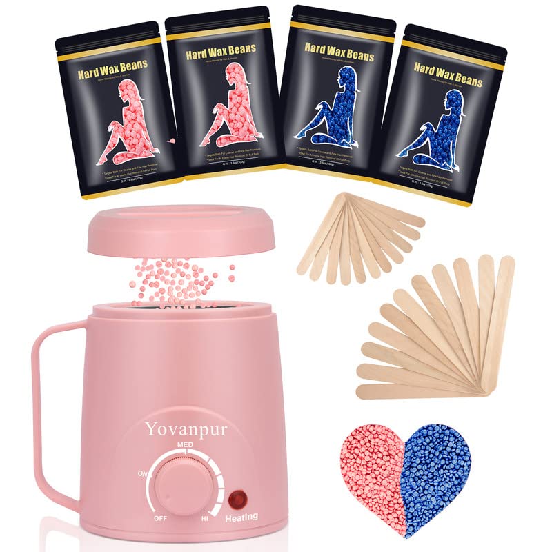 Waxing kit for women - Yovanpur Mini Waxing Kit Wax Warmer for