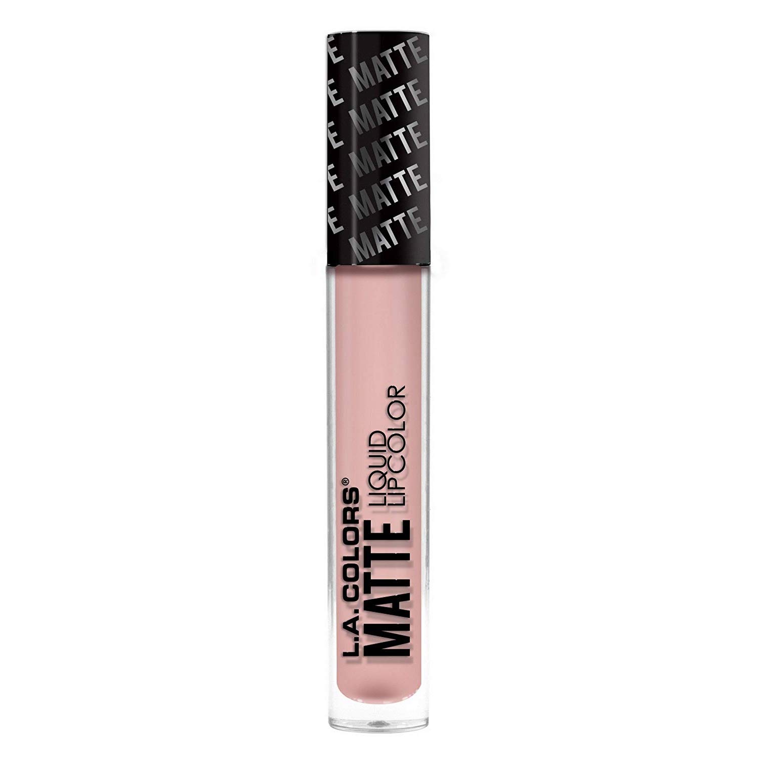 LA COLORS Matte Liquid Lip Color, Barely There, 1 Ounce (CLG415)