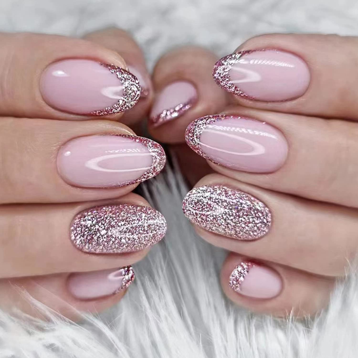 Hot pink French nails | Pink french nails, Pink oval nails, Hot pink nails