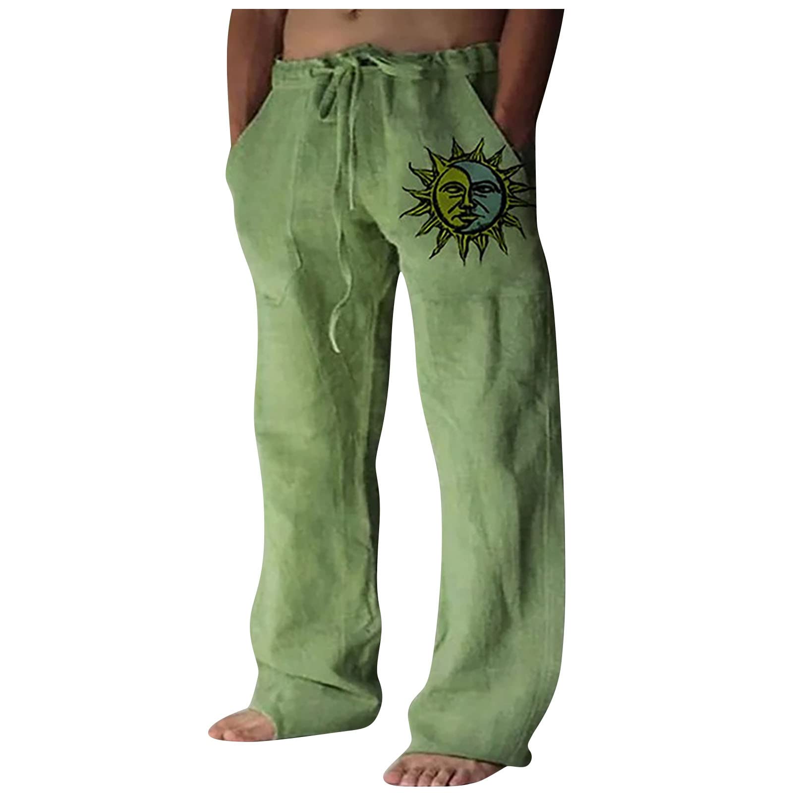 Mens Work Trousers Combat Multi Pockets Cargo Elasticated Stretch Waist  Pants US | eBay