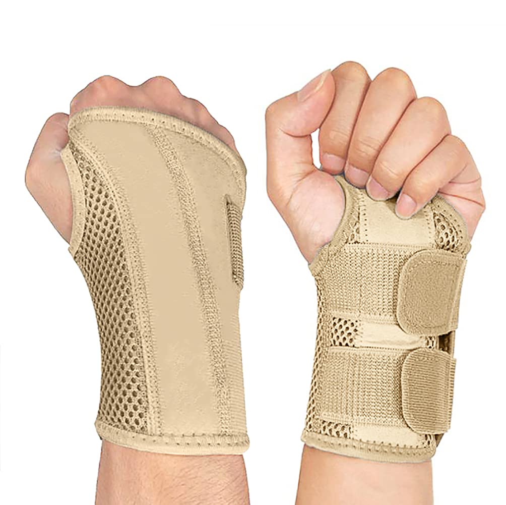 NuCamper Wrist Brace Carpal Tunnel Right Left Hand for Men Women Night Wrist  Sleep Supports Splints