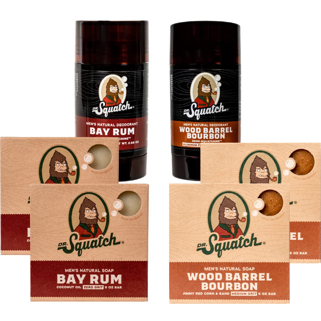Bay Rum Soap by Dr. Squatch – Men's Naturally Fresh Scented Natural Bar Soap