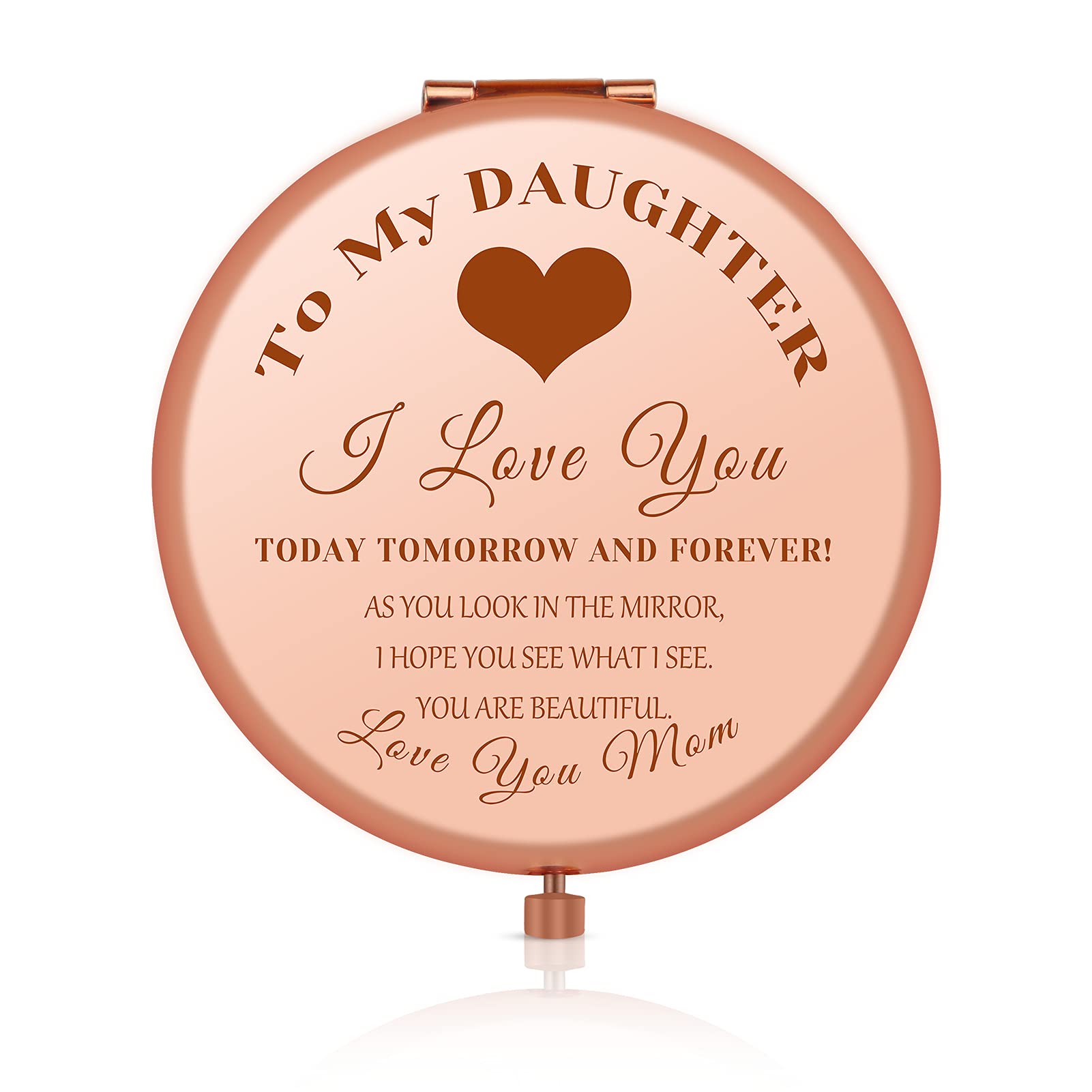 Buy Gifts Necklace for Daughter from Mom Dad to My Daughter Heart Necklace  You Are Precious in Every Way Necklaces for Daughter Daughters Graduation Birthday  Gift at Amazon.in